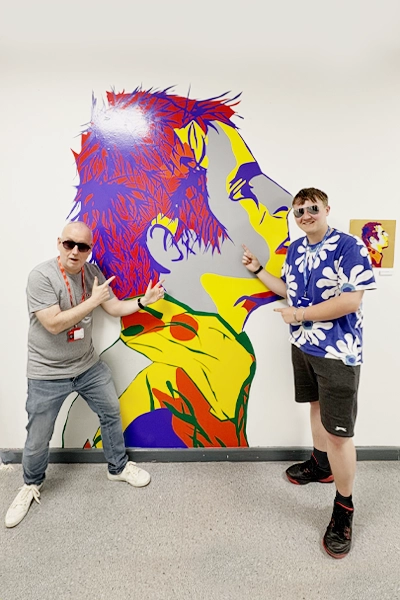 Tom Carser and Ed Cately