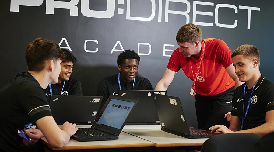 Students in classroom