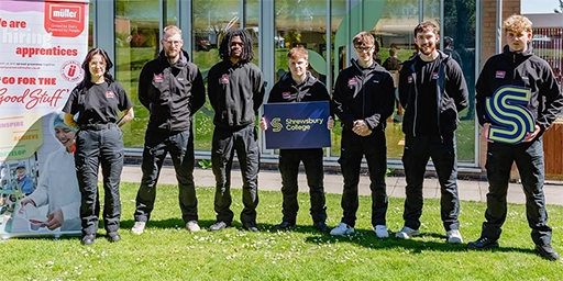 Müller engineering apprenticeships outside London Road Campus
